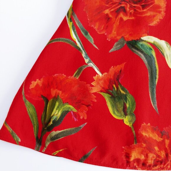 Dolce & Gabbana Sleeveless Floral Summer Dress 6-9 Months Made in Italy - Picture 6 of 13